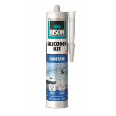 BISON SILICONENKIT SANITAIR CAMEE CRT 300ML*12 NL