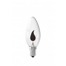 CALEX CANDLE LAMP 220-240V 3W E14 FLICKER FLAME