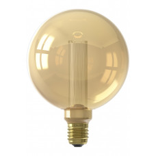CALEX LED GLASSFIBER GLOBE LAMP G125 220-240V 3,5W 120LM E27 GOUD 1800