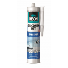 BISON SILICONENKIT SANITAIR TRIJS 300ML*12 NL