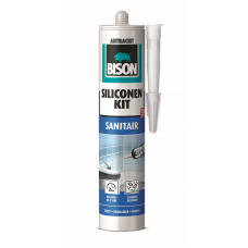 BISON SILICONENKIT SANITAIR ANTRACIET CRT 300ML*12 NL