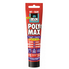 BISON POLY MAX HIGH TACK EXPRESS WIT TUB 165G*6 NLFR