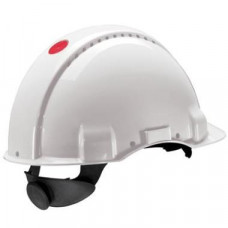 HELM PELTOR G300NUV DRAAIKNOP WIT