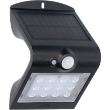 SOLAR OUTDOOR SCHIJNWERPER KYOTO - 1,5W 220LM 3000K IP65 - SENSOR - ZW