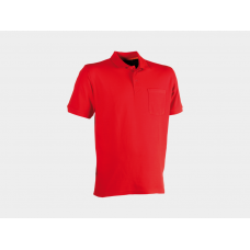 LEO POLO KORTE MOUWEN ROOD S T/M XXXL