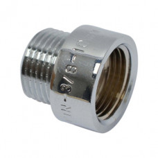 SV VERLENGSTUK 3/8"FX3/8"M L10MM CHROOM