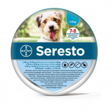 SERESTO KLEINE HOND 1 X 1 ST. - < 8 KG