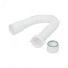 SANIVESK FLEX AANSLUITSTUK, MODUFLEX, WIT, 1½"X40MM, 40-85CM