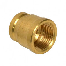 SANIVESK VERLOOPRING, MESSING, 2X BINNENDRAAD, 3/8" X ¼"