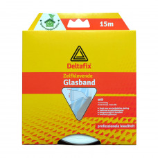 GLASBAND ZELFKLEVEND WIT 15 M 9 MM X 3 MM