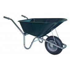 TUIN KRUIWAGEN VERZINKT FRAME 100 L GROEN