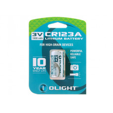 OLIGHT CR123A LITHIUM BATTERY 3V 1600MAH (OLB3-123A)