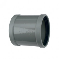 WAVIN MOF, PVC, 2X MANCHET, GRIJS, KOMO, SN4, 125 MM