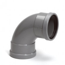WAVIN BOCHT 88°, PVC, 2X MANCHET, SN8, 110 MM