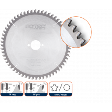 HM ZAAGBLAD VOOR NF-METALEN, ø190X2,8X30 Z=54 TF NEG