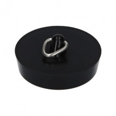 SANIVESK AFVOERSTOP, TBV DOUCHEBAK, KUNSTSTOF, ZWART, 45 MM