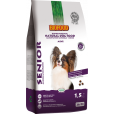 BIOFOOD SENIOR SMALL BREED 1,5 KG